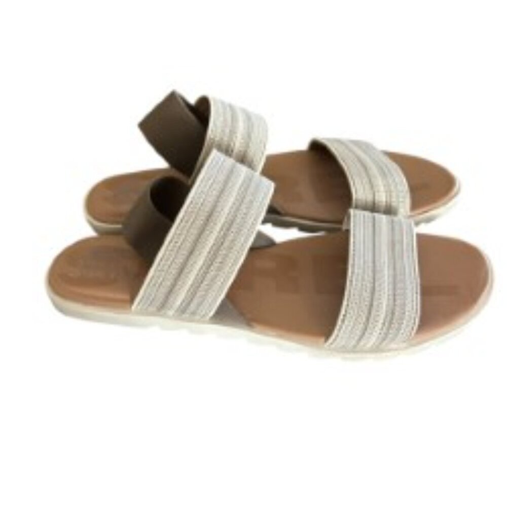 Sorel Ella Striped Sandal 9